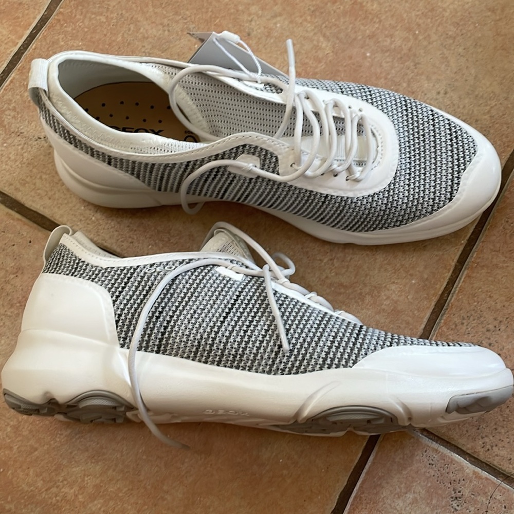 Geox knit sneakers tennis shoes
